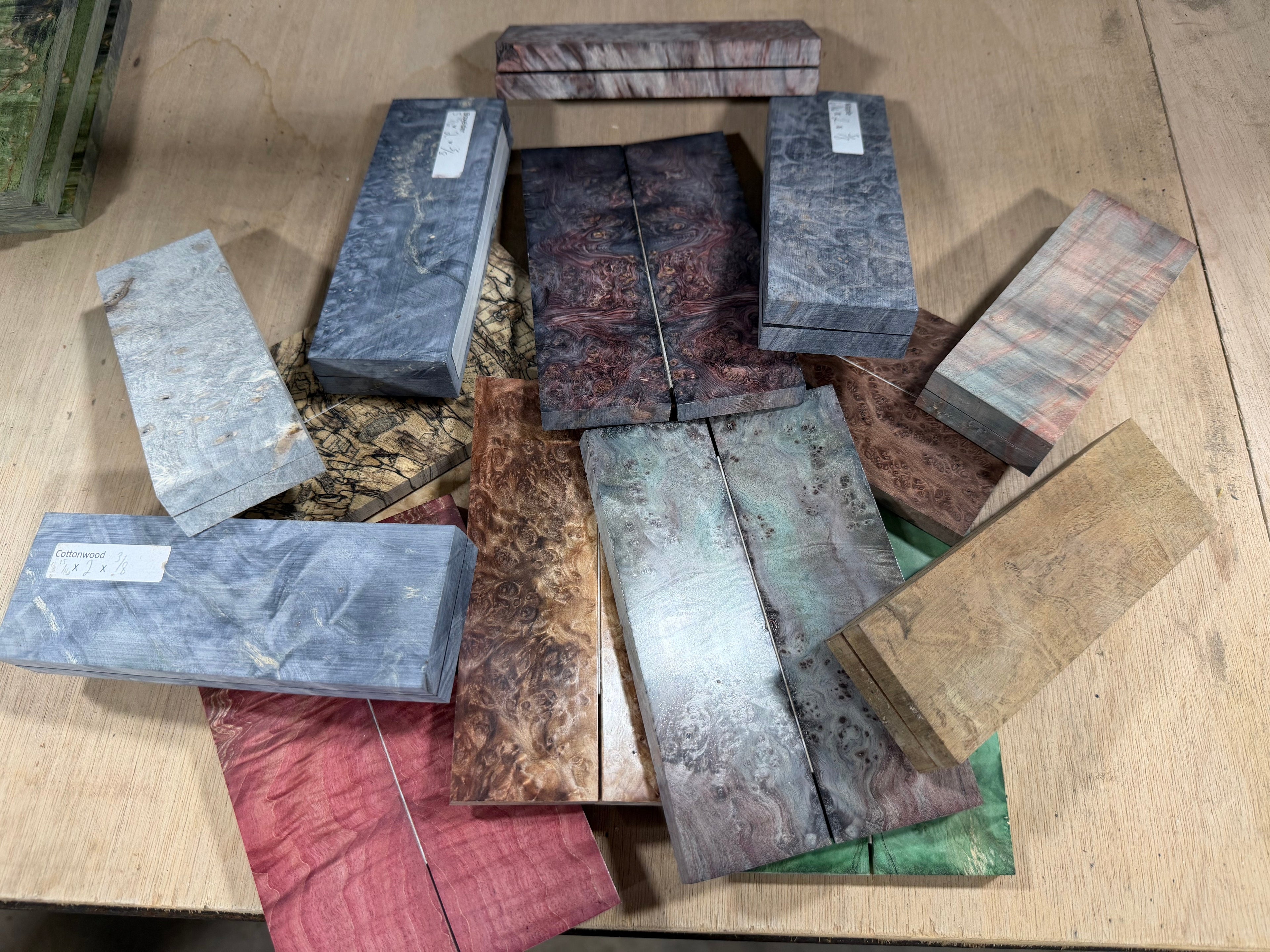 Starter Knife Scale Bundle | 4 Piece