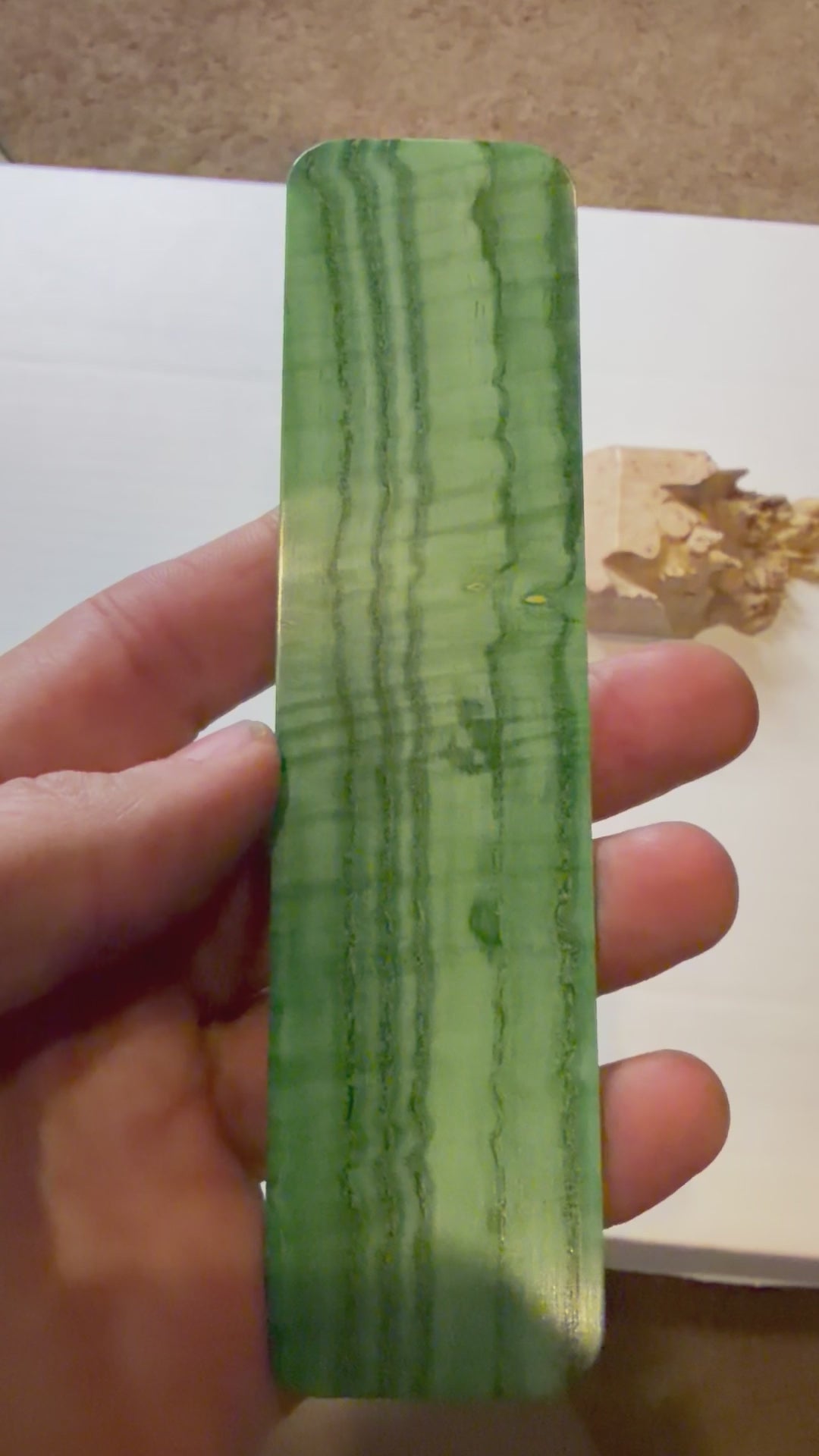 Dyed White Ash Bookmark | #BM100